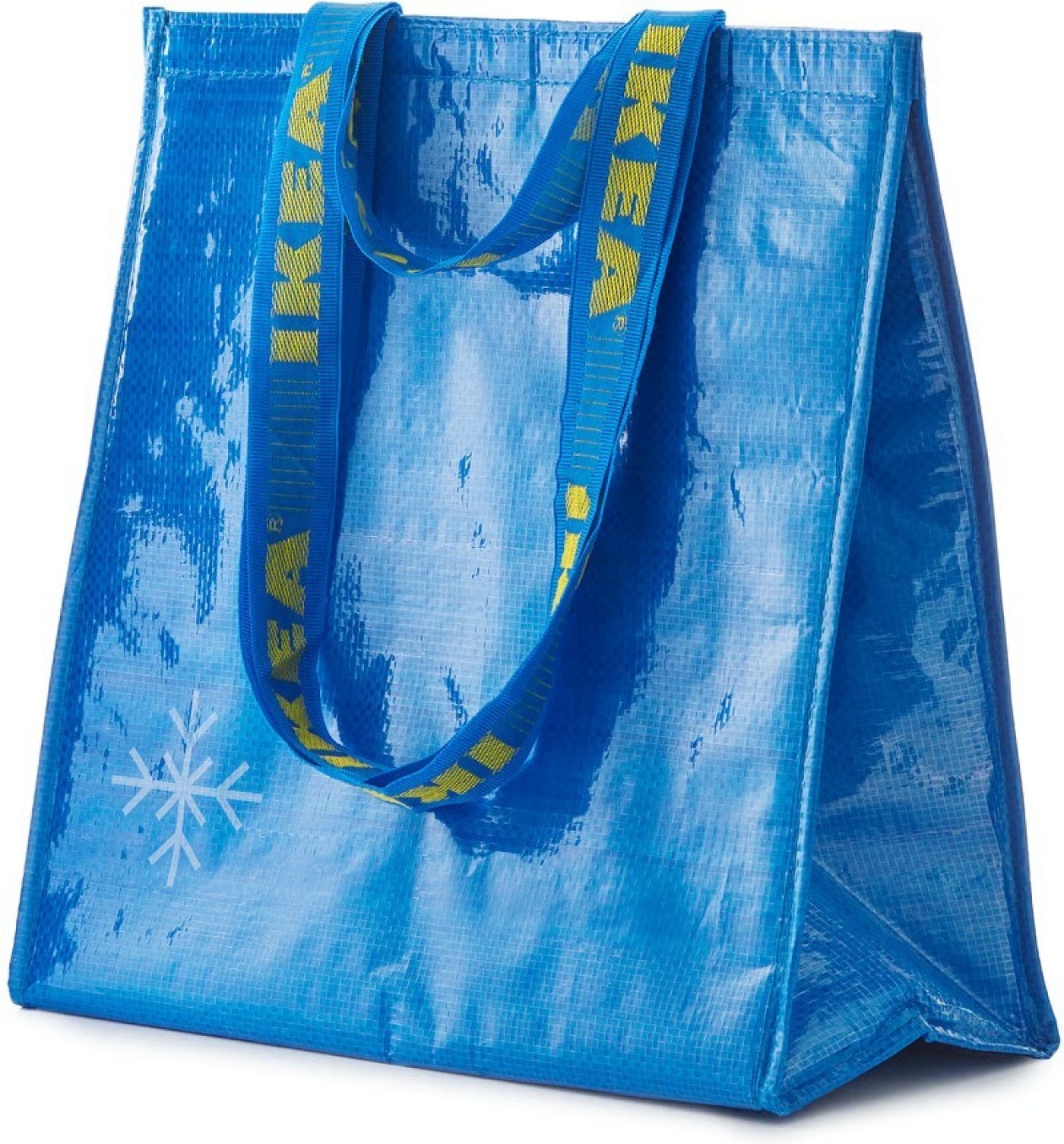 Modrá IKEA taška