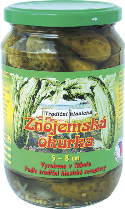 Sklenice Znojemské okurky