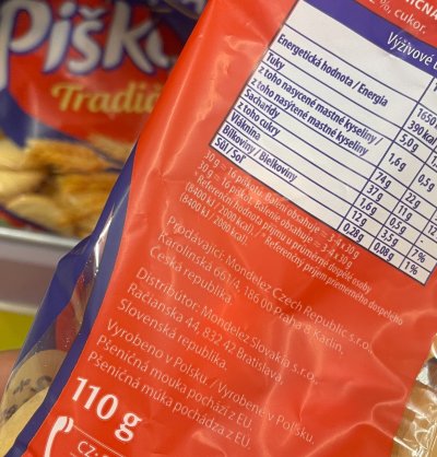 Piškoty Opavia