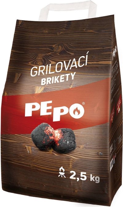 Balení grilovacích briket