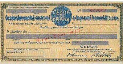 Historická fotografie Čedok