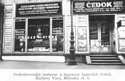 Historická fotografie Čedok