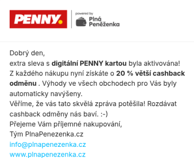 Náhled na stránku PENNY