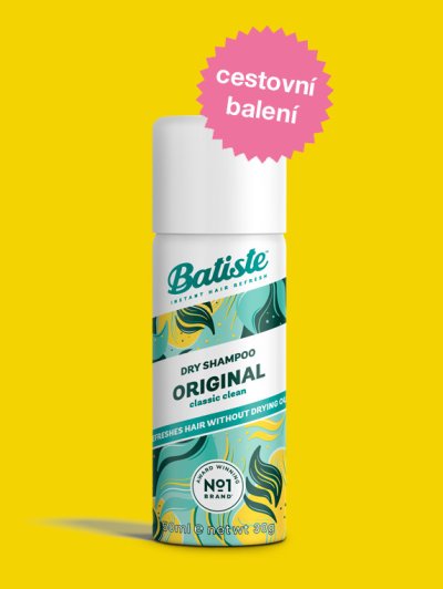 Bílo-zelený sprej Batiste