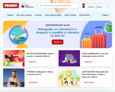 Náhled na stránku PENNY