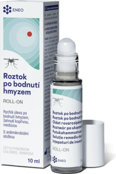 Roll-on v modrobílém balení