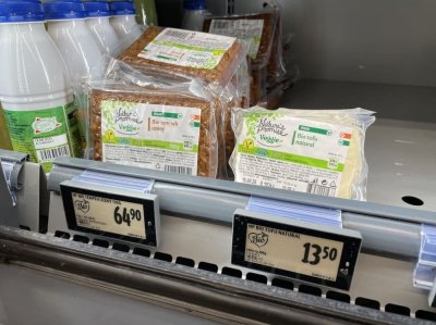 Tofu a tempeh v českém supermarketu