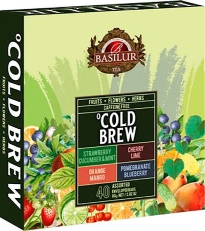 Balení čaje Cold Brew