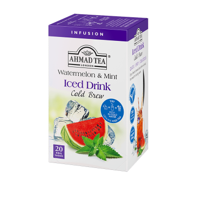 Balení čaje Ahmad Tea