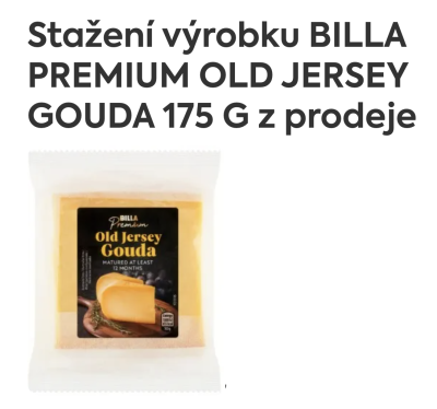 Sýr Gouda premium BILLA