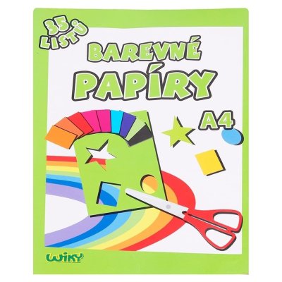 barevné papíry
