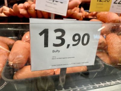 Cenovka špekáčků