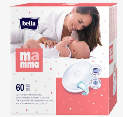 Prsní vložky v produktovém obalu