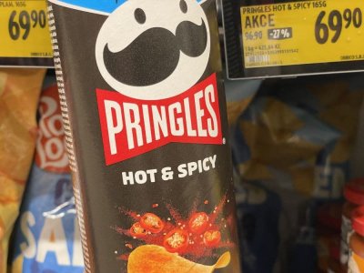 Pringels, příchut Hot & Spicy