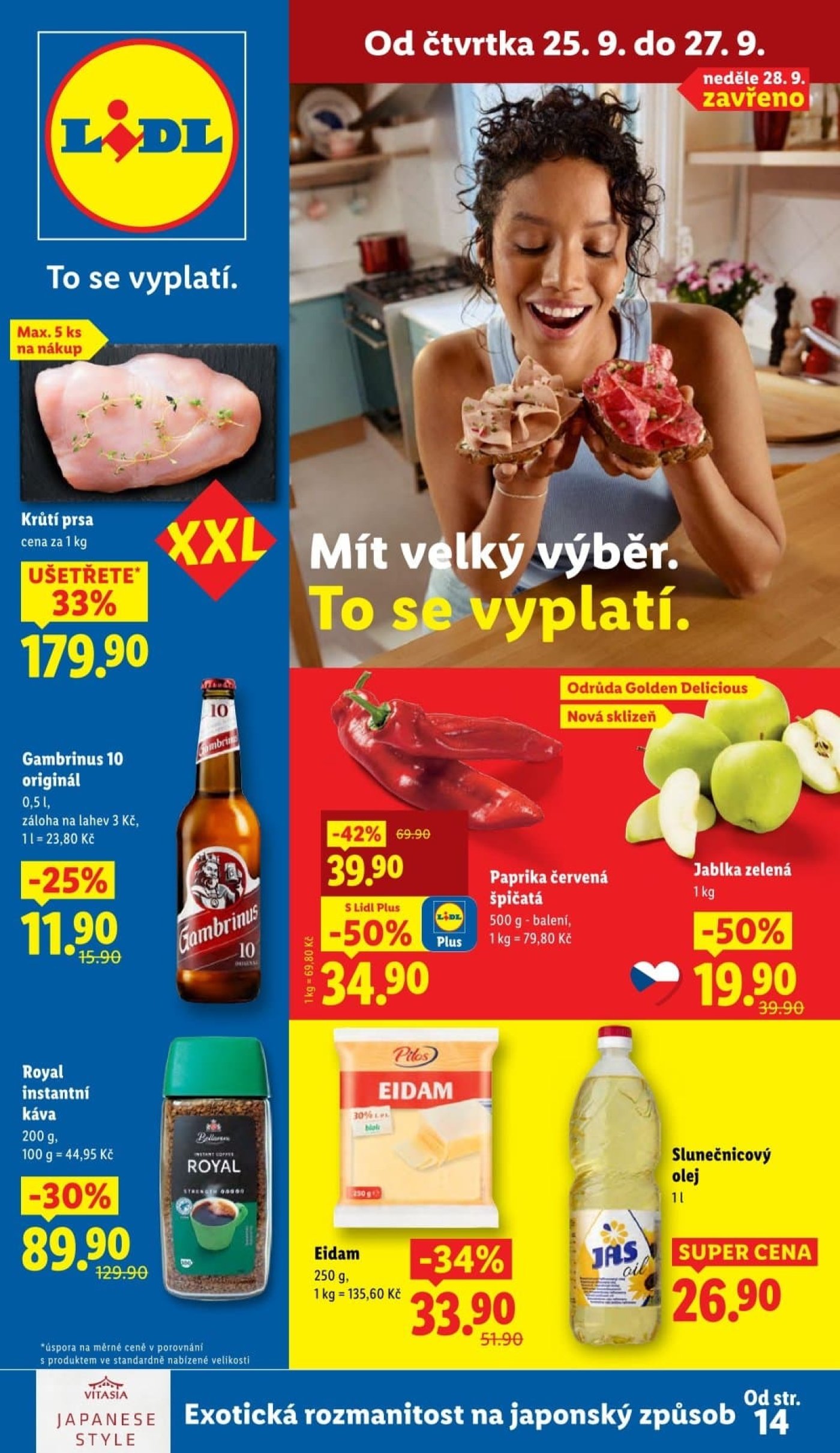 Aktuální leták Lidlu