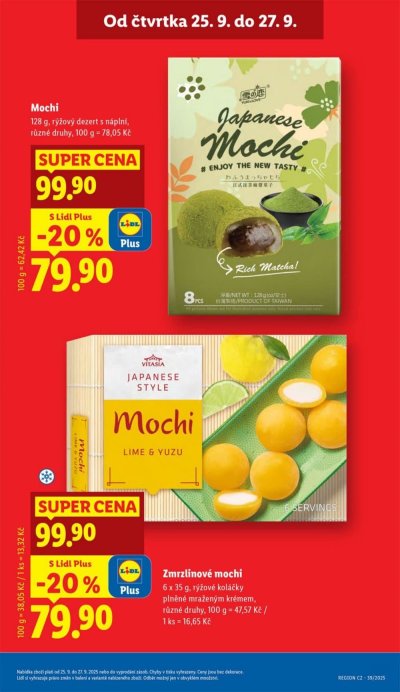Aktuální leták Lidlu