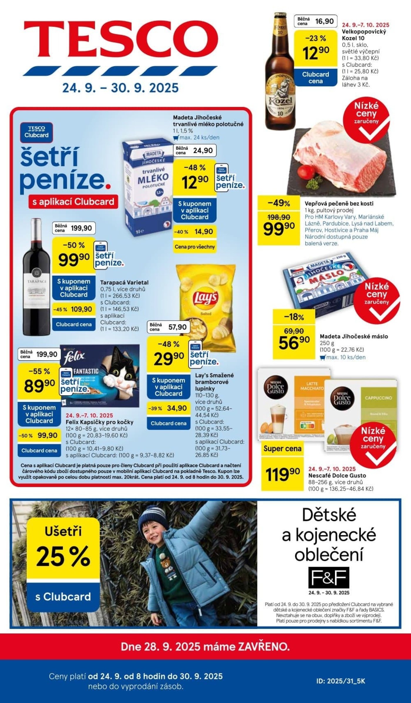 Aktuální leták Tesco