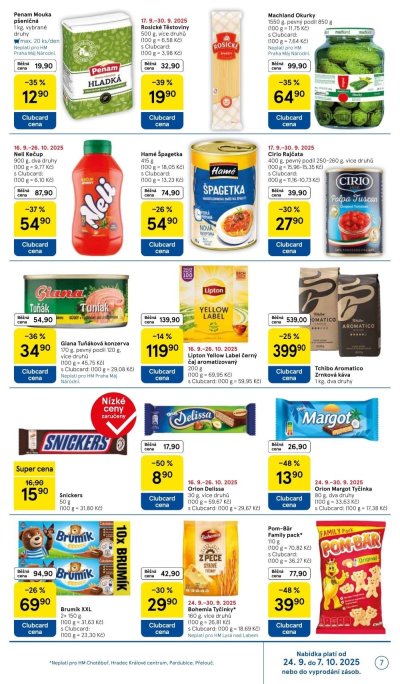 Aktuální leták Tesco