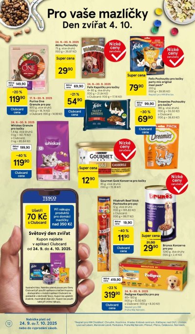 Aktuální leták Tesco