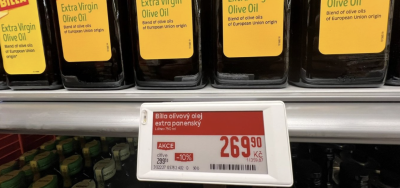 Cenovka v Bille
