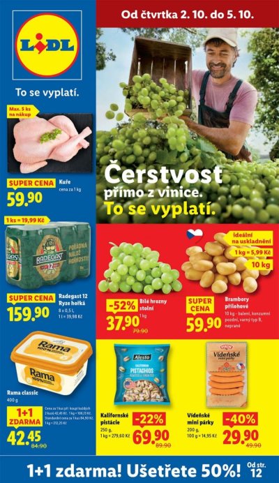 Aktuální leták Lidl