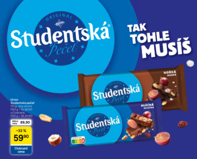 Akční leták týdne Tesco s platností od 1. 10.