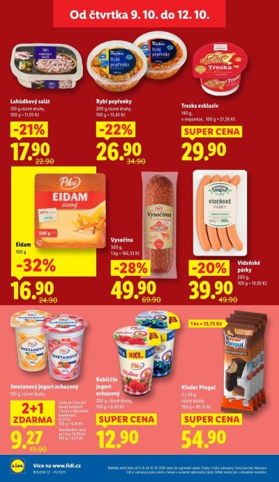Leták Lidl