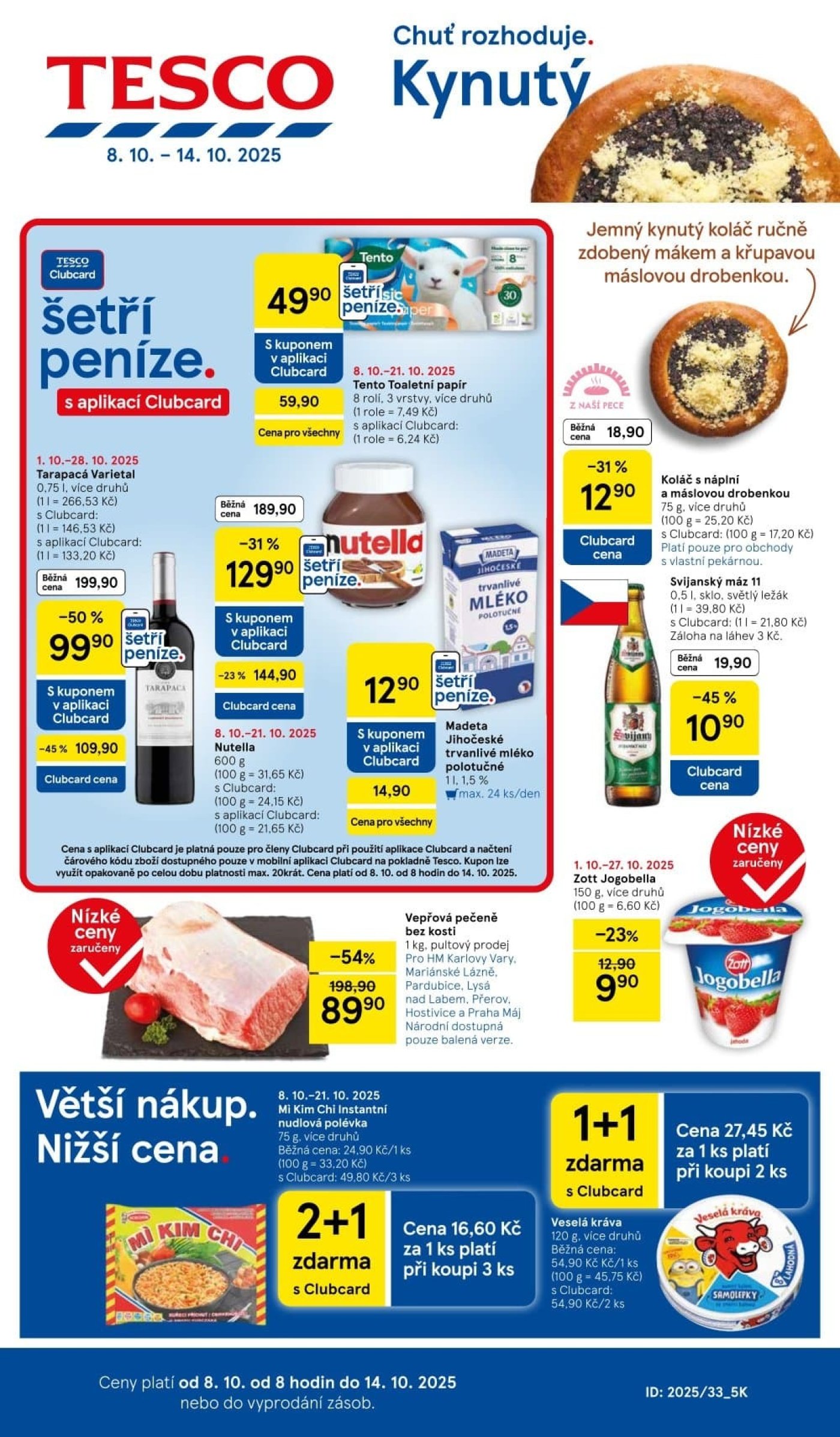 Aktuální leták Tesco