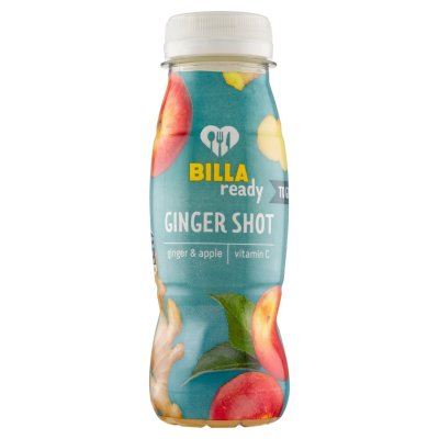 BILLA Ready Ginger Shot Jablečná šťáva se zázvorem