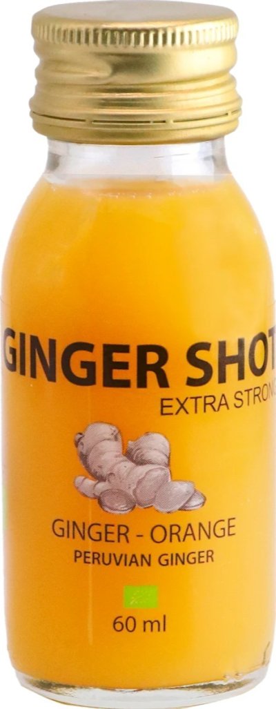 fotta organic GINGER SHOT BIO šťáva pomeranč