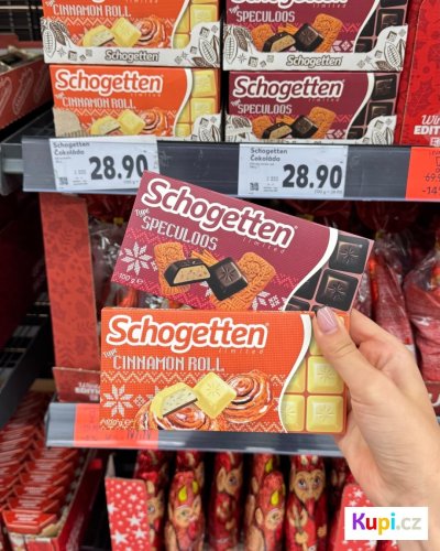Čokolády Schogetten