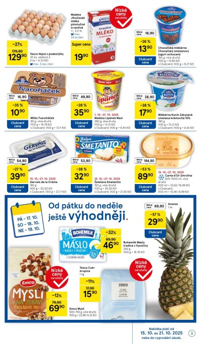 Aktuální leták Tesco