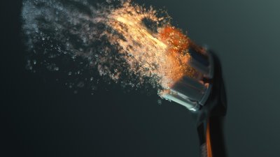 Detail na zubního kartáčku Philips Sonicare