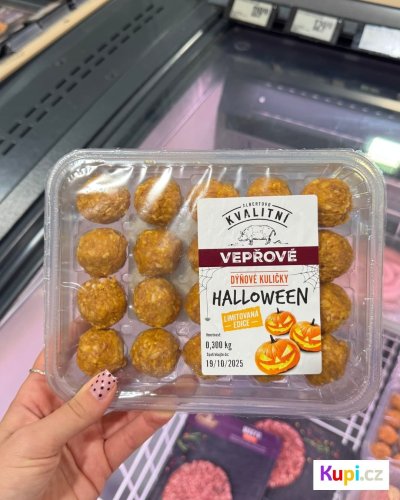 Dýňové kuličky Halloween