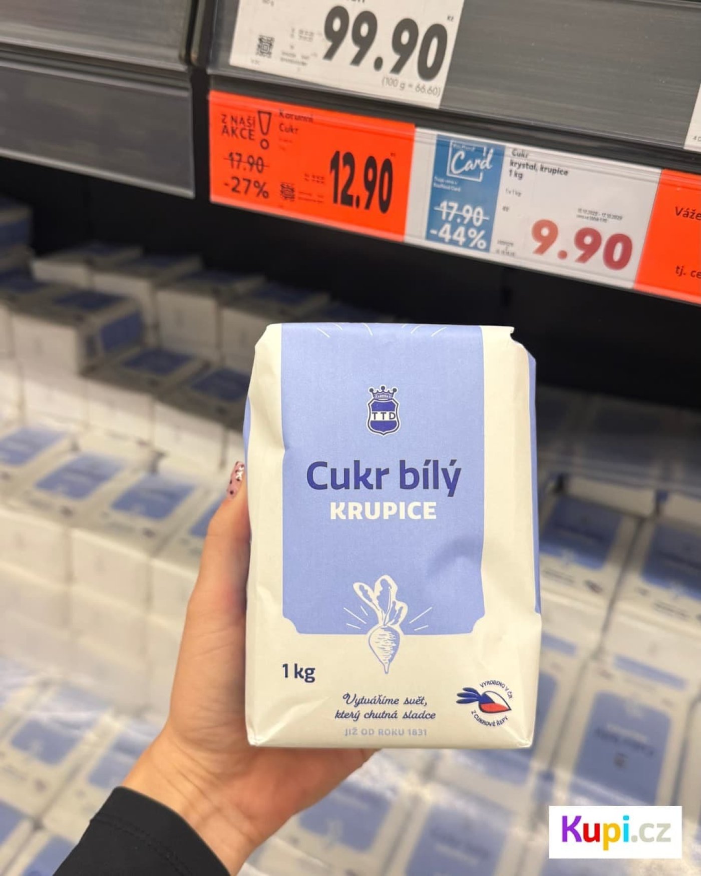 Cukr bílý krupice