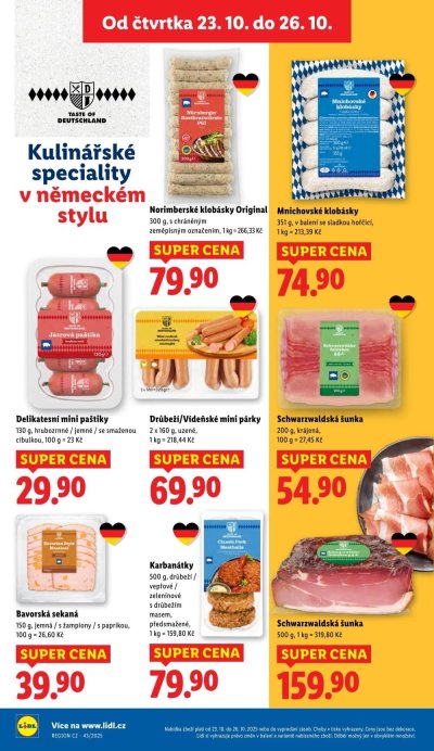 Aktuální leták Lidl