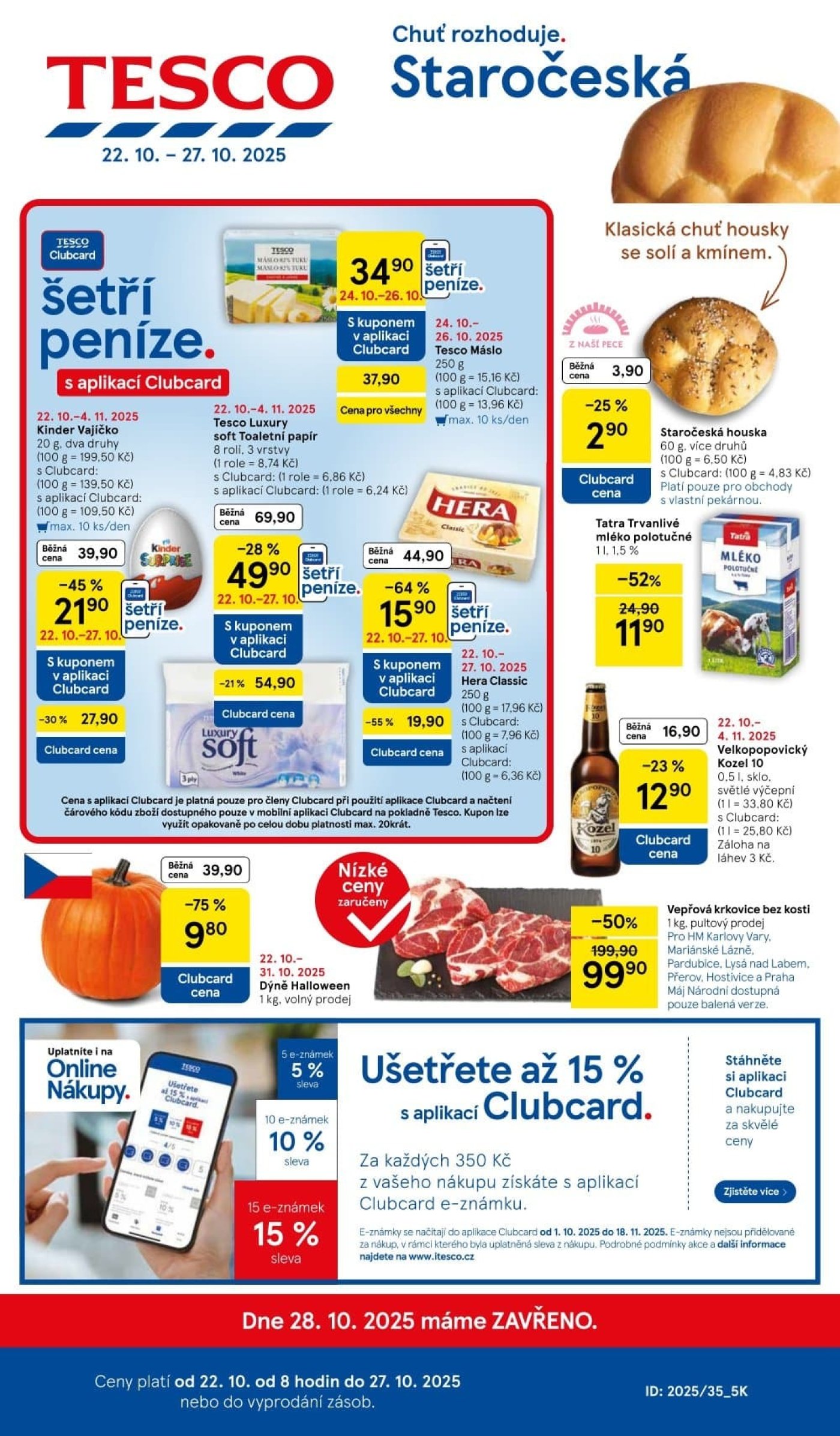 Aktuální leták Tesco