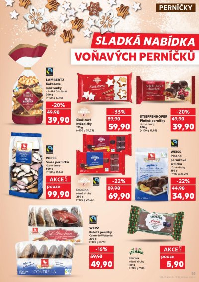 Akční leták týdne Kaufland s platností od 22. 10. 2025