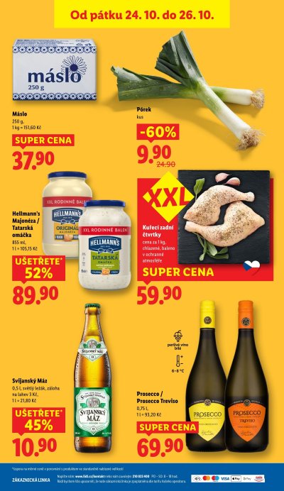Akční leták týdne Lidl s platností od 23. 10. 2025