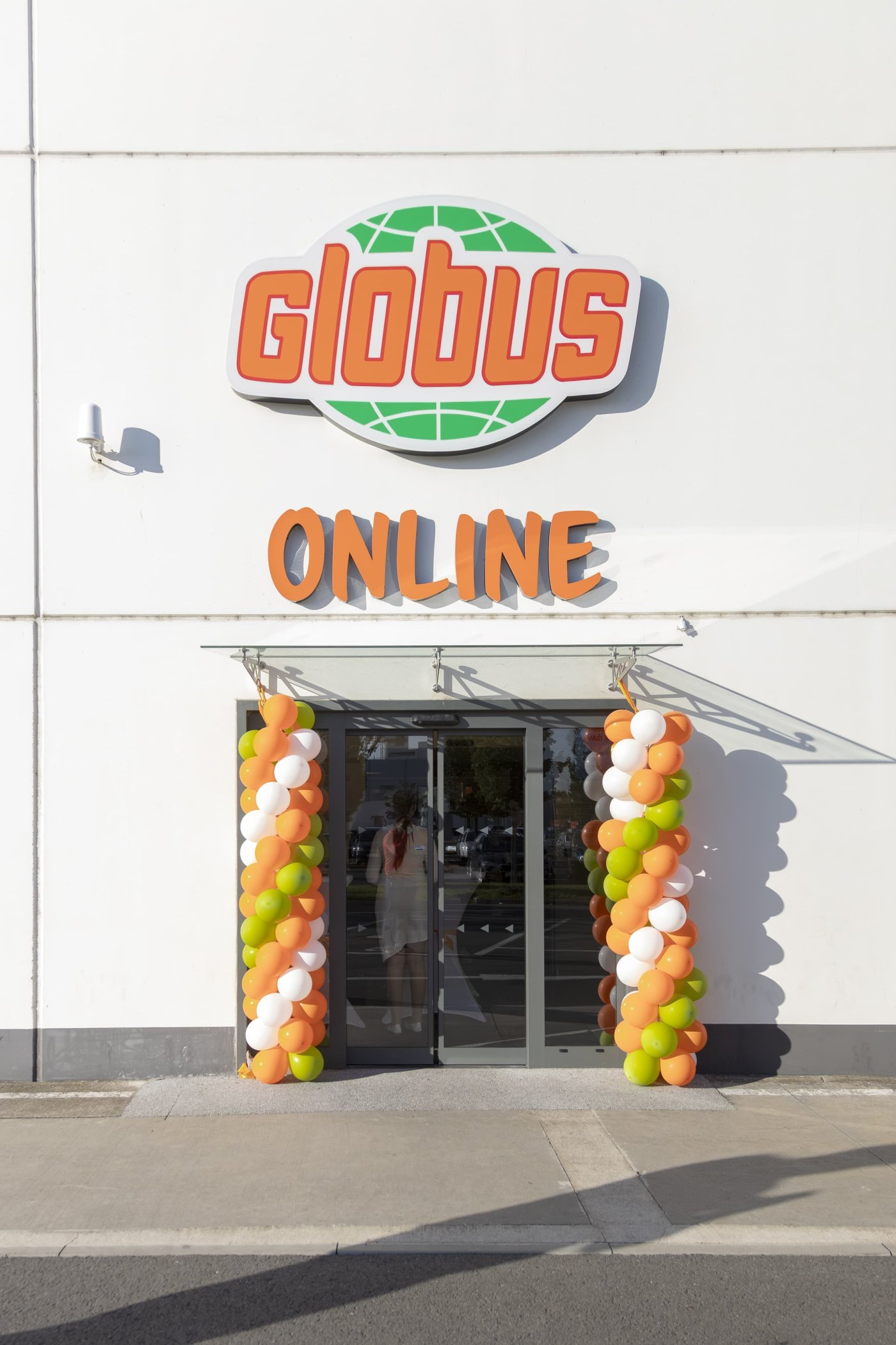 Vstup do Globusu