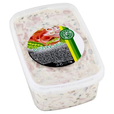 Pařížský salát v produktovém obalu