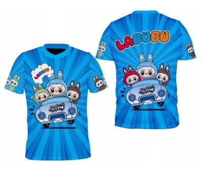 Modré tričko s labubu