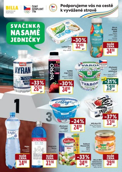 Aktuální leták BILLA