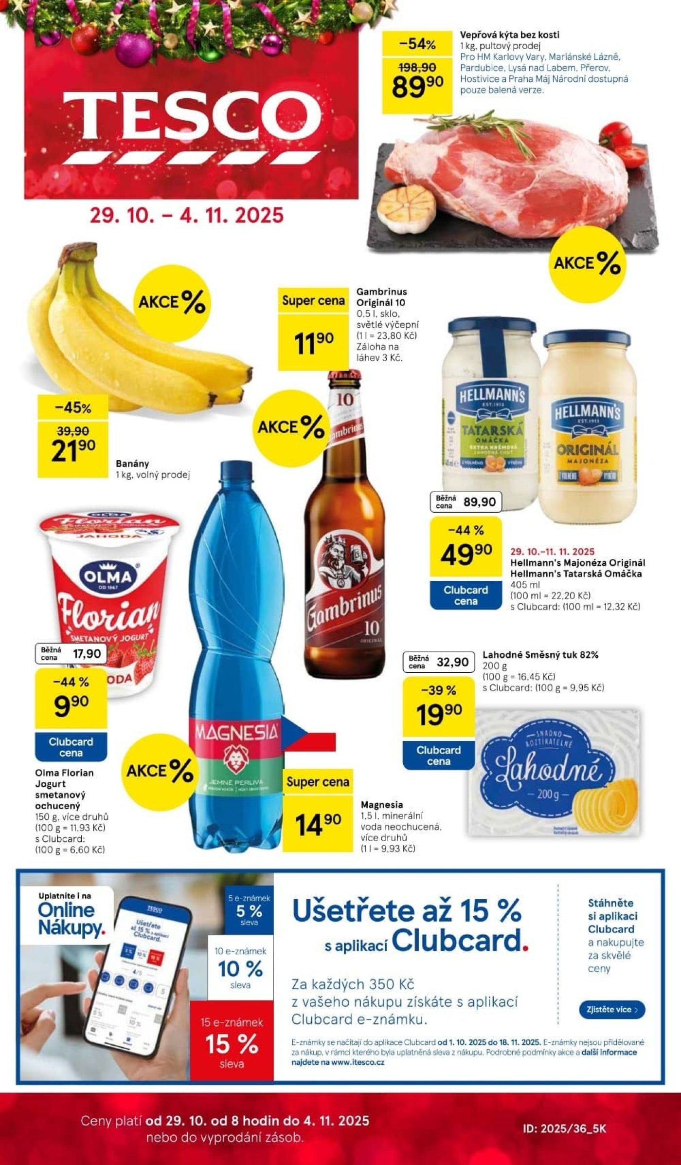 Aktuální leták Tesco