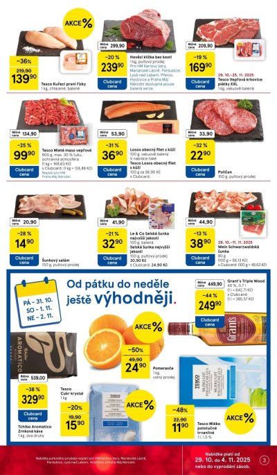 Aktuální leták Tesco