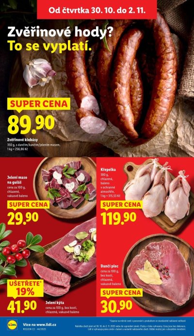 Aktuální leták Lidl