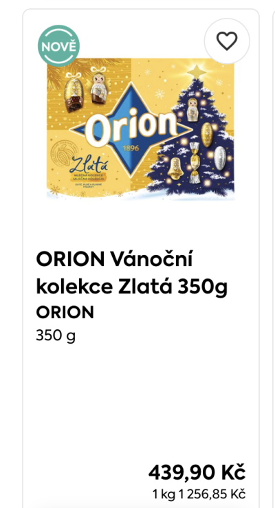 Kolekce Orion
