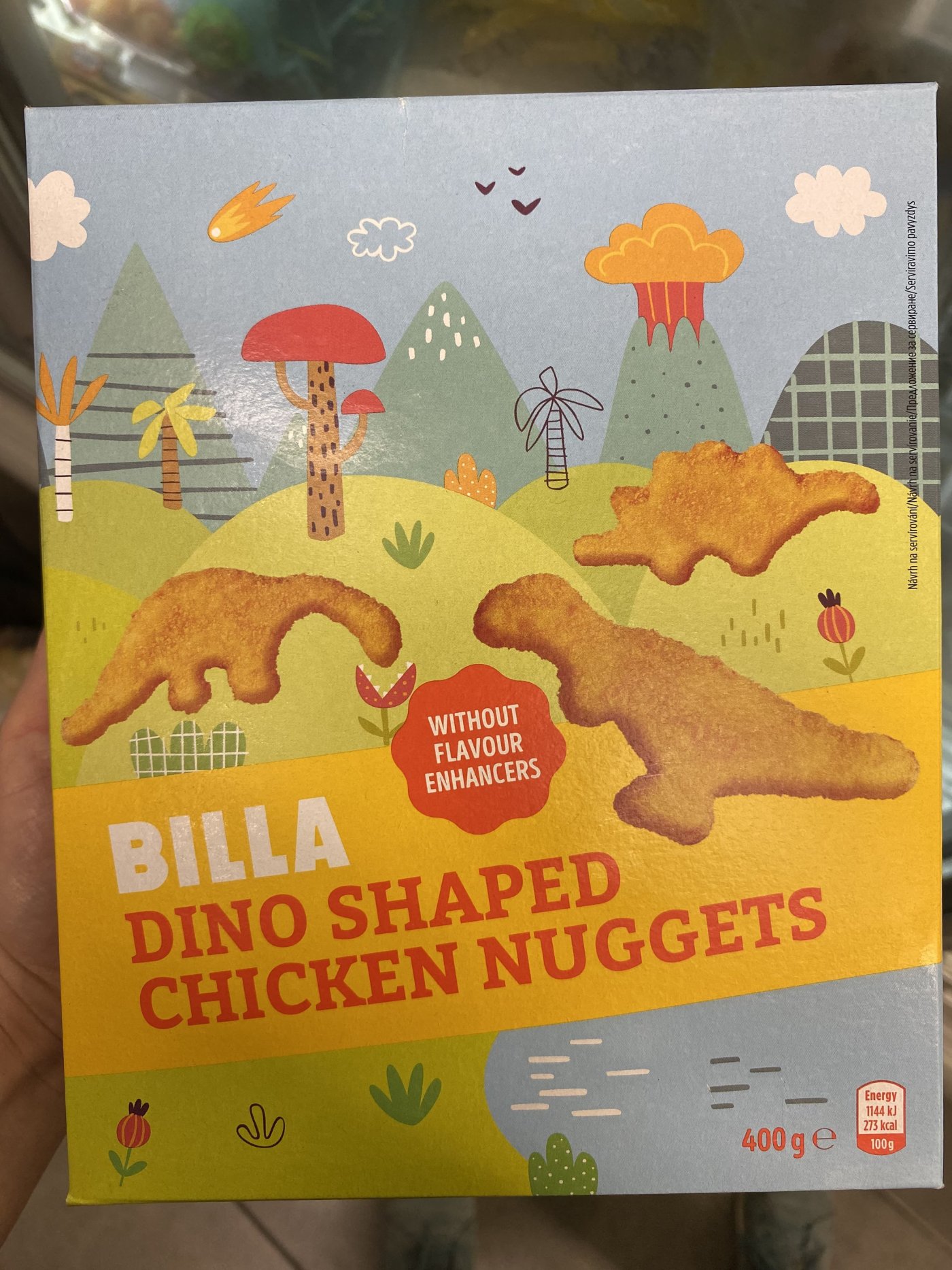 Billa Dino Shaped Chicken Nuggets