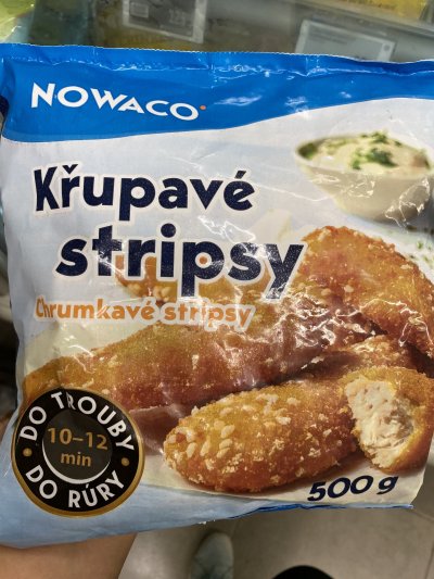 Křupavé stripsy Nowaco