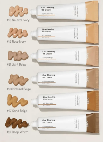 BB Krém různé odstíny